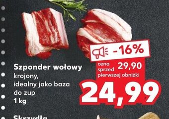 Kaufland Szponder wołowy 1 kg oferta