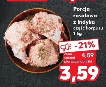 Kaufland Porcja rosołowa z indyka 1 kg oferta