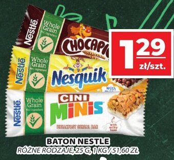 Top Market BATON NESTLE RÓŻNE RODZAJE,25 G oferta