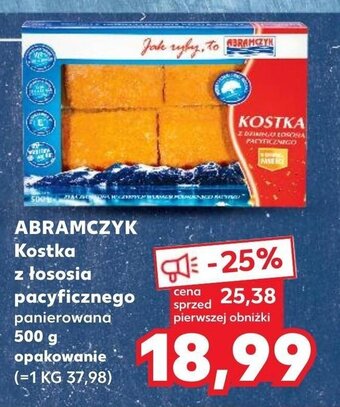 Kaufland ABRAMCZYK Kostka z łososia pacyficznego 500 g oferta