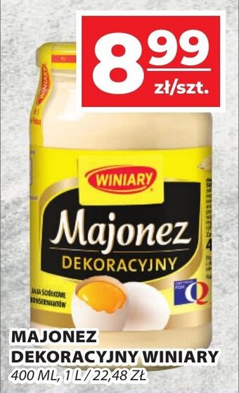 Top Market MAJONEZ DEKORACYJNY WINIARY 400ML oferta