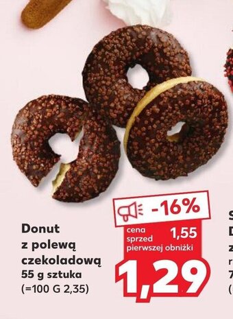 Donut z polewą czekoladową 55 g