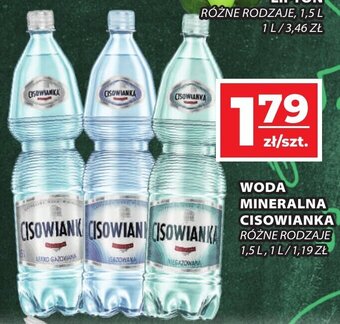 Top Market WODA MINERALNA CISOWIANKA 1,5L oferta
