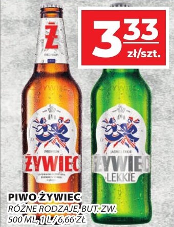 Top Market PIWO ŻYWIEC 500 ML oferta
