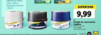 Lidl Żel czyszczący + gąbka oferta
