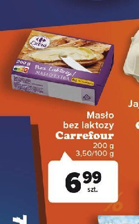 Carrefour Market Masło bez laktozy oferta