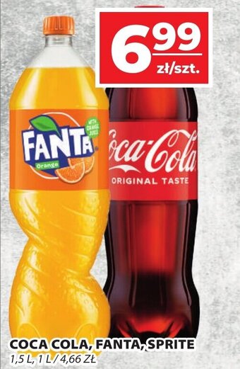Top Market COCA COLA, FANTA, SPRITE 1,5 L oferta