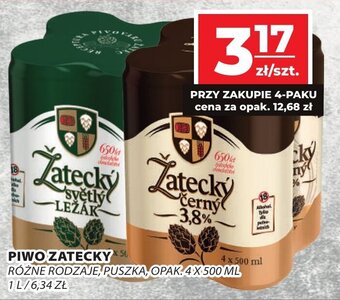 Top Market PIWO ZATECKY 4X500ML oferta