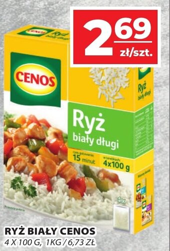RYŻ BIAŁY CENOS 4X 100 G
