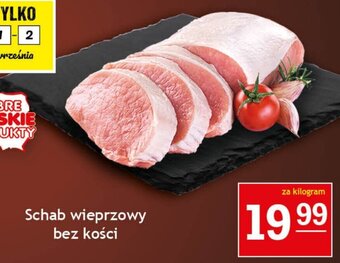 Gram Market Schab wieprzowy bez kości 1kg oferta