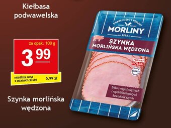 Gram Market Szynka morlińska wędzona 100g oferta