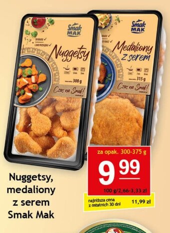 Gram Market Nuggetsy, medaliony z serem Smak Mak 300-375g oferta
