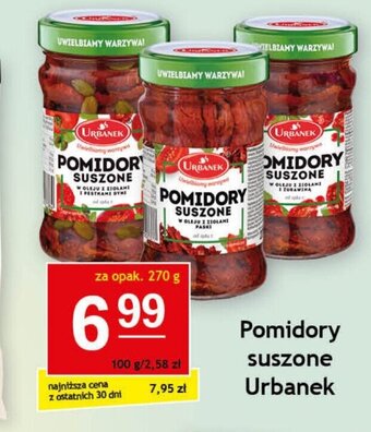 Gram Market Pomidory suszone Urbanek 270g oferta