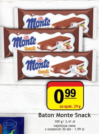 Gram Market Baton Monte Snack 29g oferta