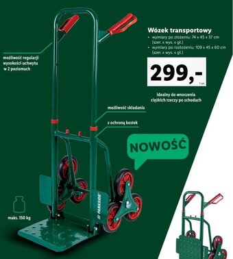 Lidl Wózek transportowy oferta