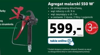 Agregat malarski 550 W