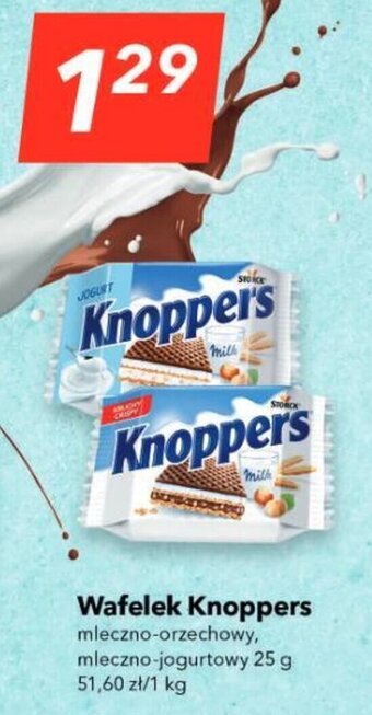Lewiatan Wafelek Knoppers 25 g oferta