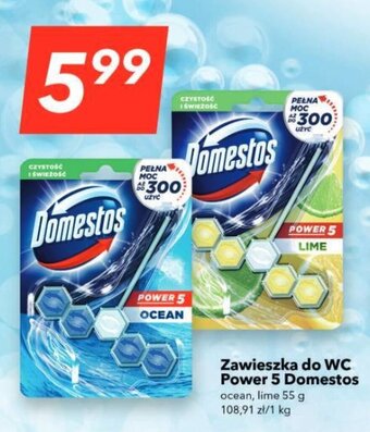 Lewiatan Zawieszka do WC Power 5 Domestos 55g oferta