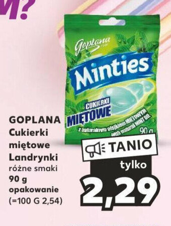 Kaufland GOPLANA Cukierki miętowe Landrynki 90 g oferta