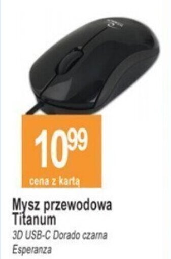 E.Leclerc Mysz przewodowa Titanum oferta