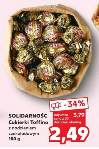 Kaufland SOLIDARNOŚĆ Cukierki Toffino 100 g oferta