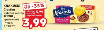 Kaufland KRAKUSKI Ciastka 171/181 g oferta