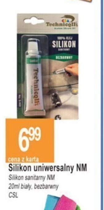 E.Leclerc Silikon uniwersalny NM 20ml oferta