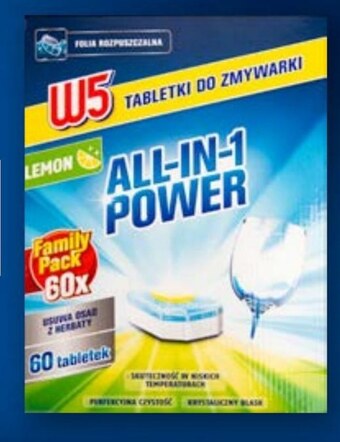 Lidl Tabletki do zmywarki w5 oferta