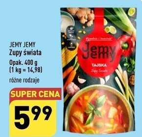 ALDI Jemyjemy zupy świata zupa tajska 400 g oferta