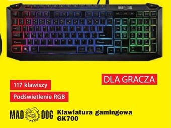 Media Expert Klawiatura dla graczy mad dog oferta
