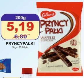 Dr gerard pryncypałki wafelki w czekoladzie 200 g