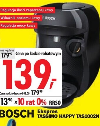 Media Expert Ekspres do kawy bosch oferta