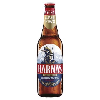 Topaz Harnaś piwo jasne pełne 500 ml oferta