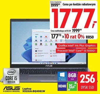 Media Expert Laptop asus oferta