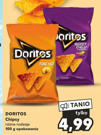 Kaufland DORITOS Chipsy 100 g oferta