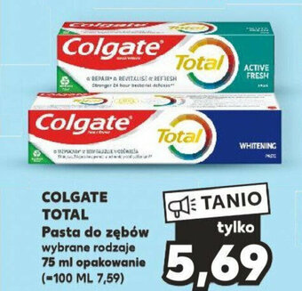 Kaufland COLGATE TOTAL Pasta do zębów 75 ml oferta