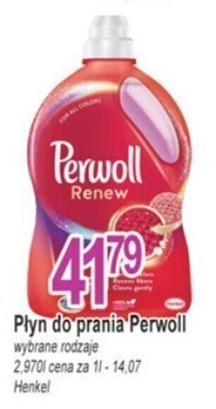 E.Leclerc Płyn do prania Perwoll 2,970l oferta