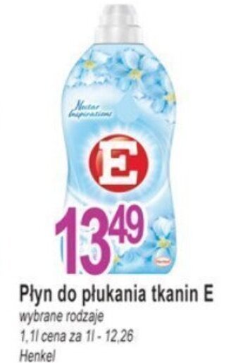 E.Leclerc Płyn do płukania tkanin E 1,1l oferta