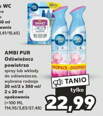 Kaufland AMBI PUR Odświeżacz powietrza 20 ml/2 x 300 ml/ 2 x 20 ml oferta