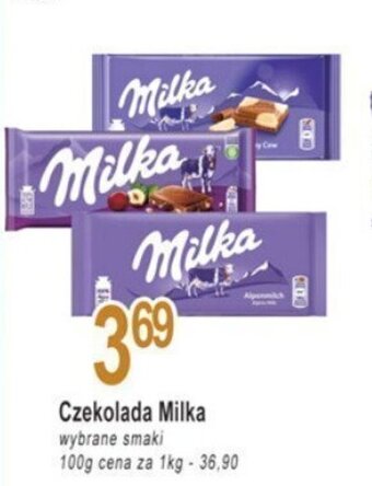 E.Leclerc Czekolada Milka 100g oferta