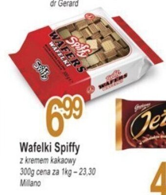 E.Leclerc Wafelki Spiffy 300g oferta