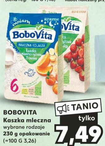 Kaufland BOBOVITA Kaszka mleczna 230 g oferta