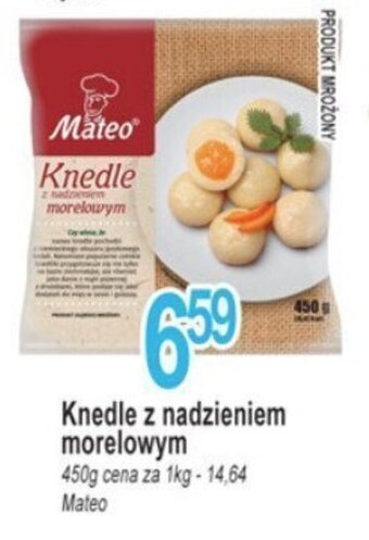 E.Leclerc Knedle z nadzieniem morelowym 450g Mateo oferta