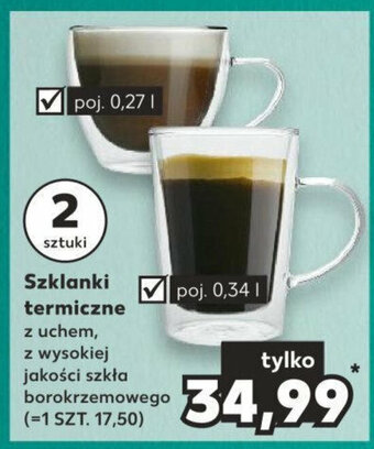 Kaufland Szklanki termiczne oferta