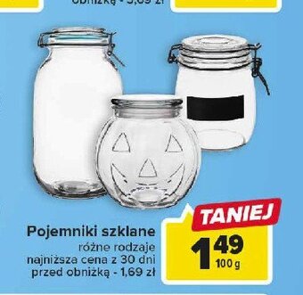 Carrefour Pojemnik szklany oferta