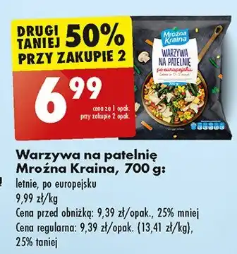 Biedronka Warzywa na patelnię po europejsku oferta
