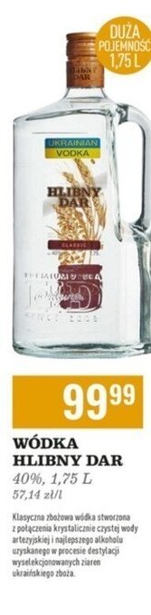 Biedronka Wódka oferta