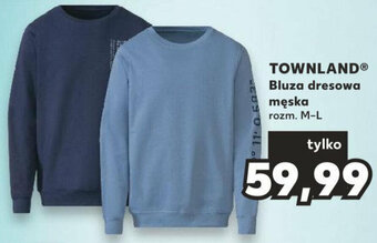 Kaufland TOWNLANDⓇ Bluza dresowa męska rozm. M-L oferta