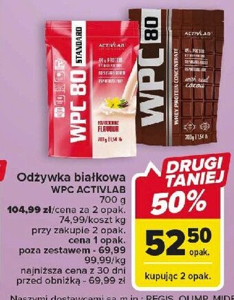 Carrefour Odżywka białkowa wpc 80 waniliowy oferta