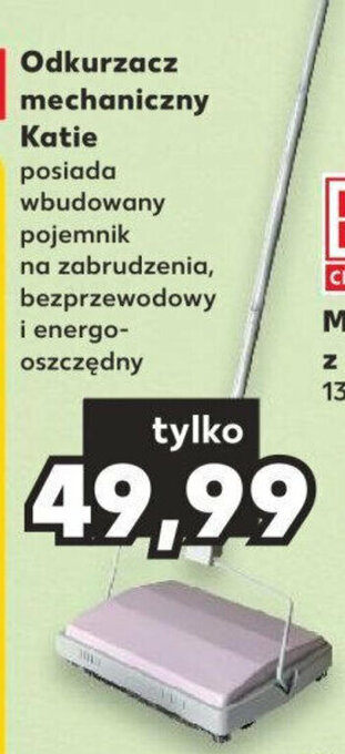 Kaufland Odkurzacz mechaniczny Katie oferta